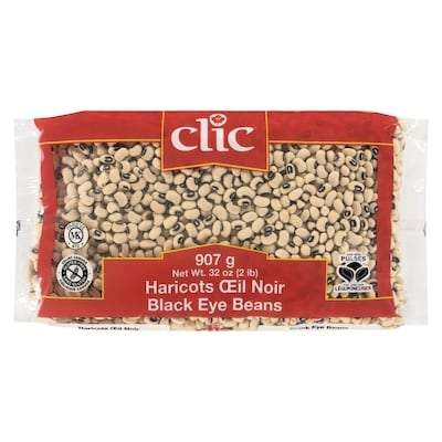Clic Black-Eyed Beans 907 g, $0.53/100g