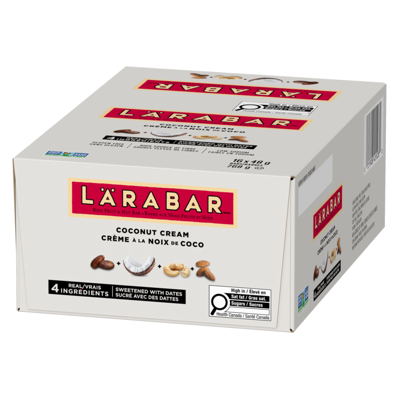 Fruit & Nut Energy Bar, Coconut Cream,16/pack