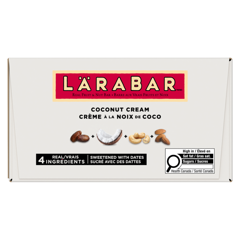 Fruit & Nut Energy Bar, Coconut Cream,16/pack