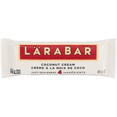 Larabar Barres énergétique aux fruits et aux noix crème à la noix de coco, 16/paquet 16x48.0 g, 3,77 $/100g