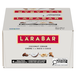 Larabar Barres énergétique aux fruits et aux noix crème à la noix de coco, 16/paquet 16x48.0 g, 3,77 $/100g
