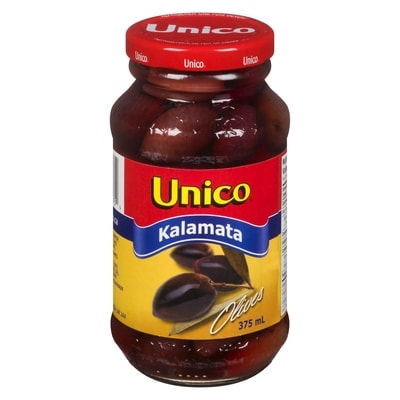 Unico Olives grecques Kalamata 375 ml, 1,46 $/100ml