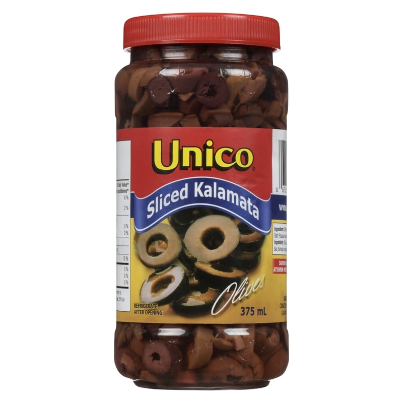 Kalamata Olives, Sliced