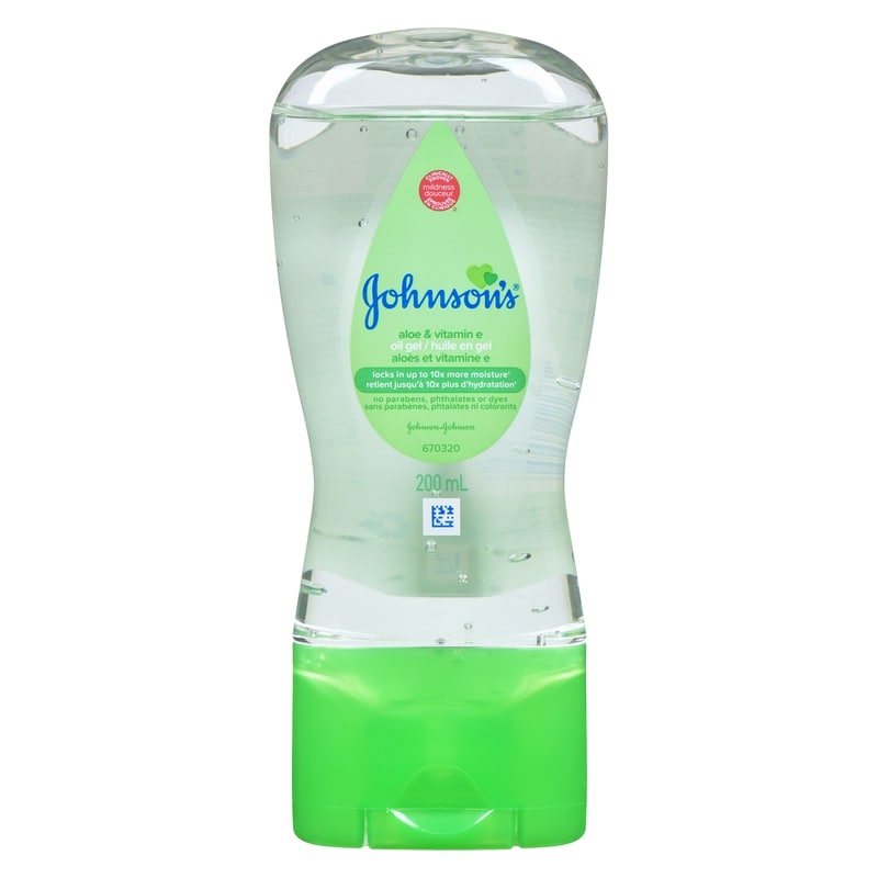 Aloe & Vitamin E Baby Oil Gel