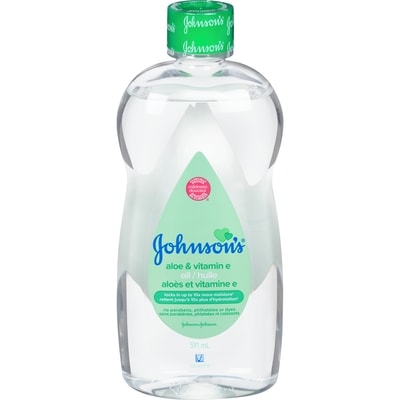 Johnsons Aloe & Vitamin E Baby Oil 591 ml, $1.18/100ml