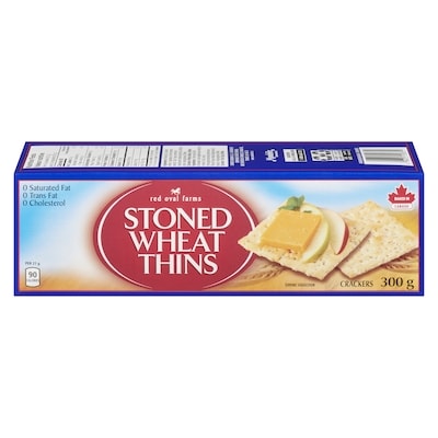 Christie Wheat Thins Crackers 300 g, $1.50/100g