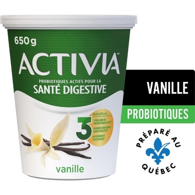 Activia Yogourt probiotique, saveur vanille 650 g, 0,66 $/100g