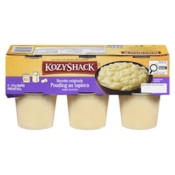 Kozy Shack Pouding au tapioca 6x113.0 g, 0,85 $/100g