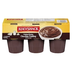 Kozy Shack Dutch Chocolate Pudding Cups 6x113.0 g, $0.81/100g