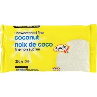 No Name Unsweetened Fine Coconut 200 g, $1.15/100g