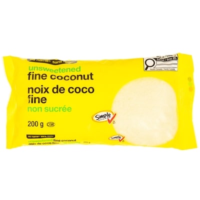 No Name Unsweetened Fine Coconut 200 g, $1.75/100g