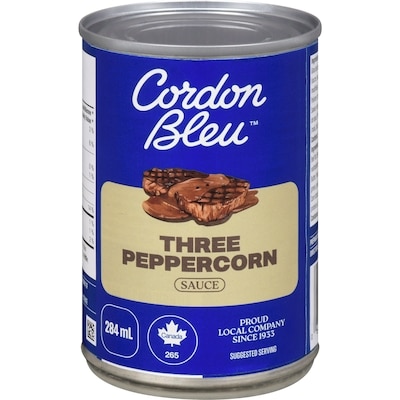 Cordon Bleu Three Peppercorn Sauce 284 ml, $0.88/100ml
