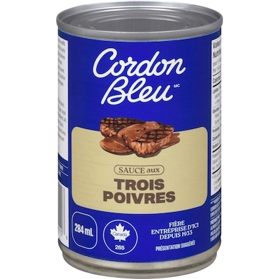 Cordon Bleu Sauce à 3 poivres 284 ml, 0,98 $/100ml
