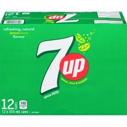 7Up Soda 12x355.0 ml, $0.14/100ml
