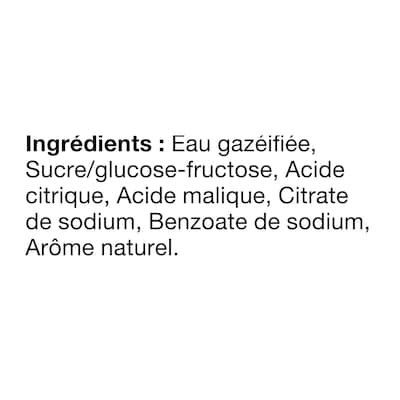 Boisson gazeuse citron-lime