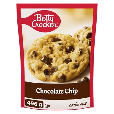 Betty Crocker Cookie Mix, Chocolate Chip, 22 Servings 496 g, $1.01/100g