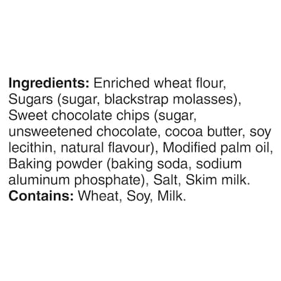Cookie Mix, Chocolate Chip, 22 Servings