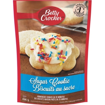 Betty Crocker Mélange à biscuits au sucre  496 g, 0,91 $/100g
