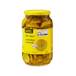 Sans Nom Rondelles à l’aneth 1 l, 0,50 $/100ml
