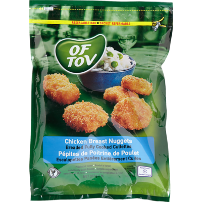 Of Tov Kosher Chicken Breast Nuggets 907 g, $3.47/100g