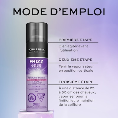 Fixatif Frizz Ease Moisture Barrier à tenue intense