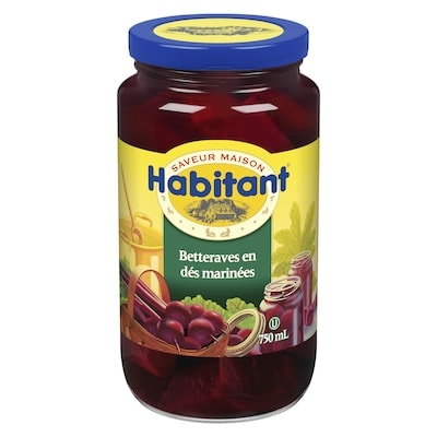 Habitant Betteraves marinées en dés 750 ml, 0,77 $/100ml