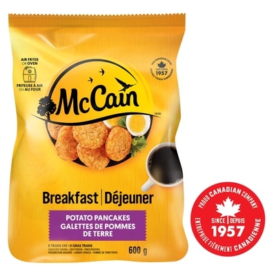 McCain Potato Pancakes 600 g, $1.00/100g