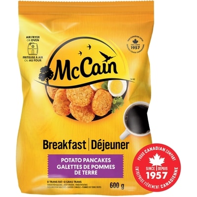 McCain Galettes de pommes de terre 600 g, 1,00 $/100g