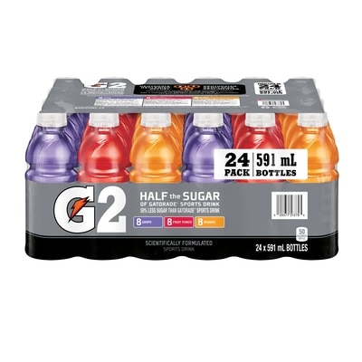 Gatorade G2 Clubpack Sports Drink  24x591.0 ml, $0.18/100ml