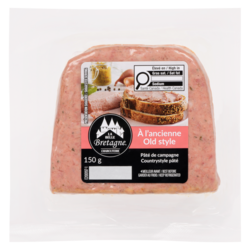 La Belle Bretagne Glazed Countrystyle Pâté, Old Style 150 g, $3.66/100g