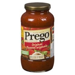 Prego Sauce pour pâtes recette originale 645 ml, 0,66 $/100ml