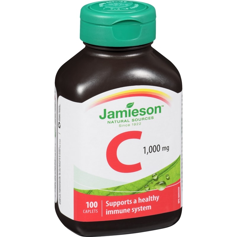 Vitamin C Caplets 1,000 mg