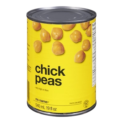No Name Chickpeas 540 ml, $0.33/100ml
