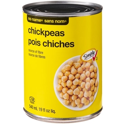 Sans Nom Pois chiches 540 ml, 0,28 $/100ml