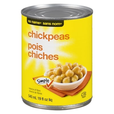 Sans Nom Pois chiches 540 ml, 0,33 $/100ml