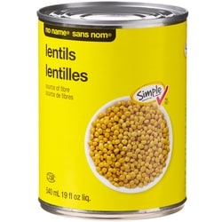 Sans Nom Lentilles 540 ml, 0,33 $/100ml