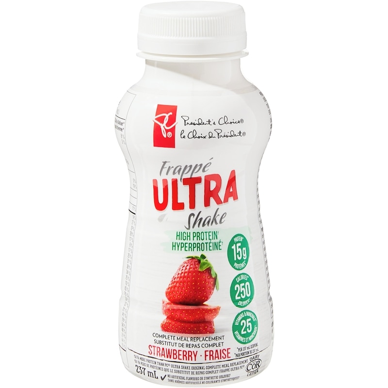Strawberry Frappé Ultra Shake Complete Meal Replacement