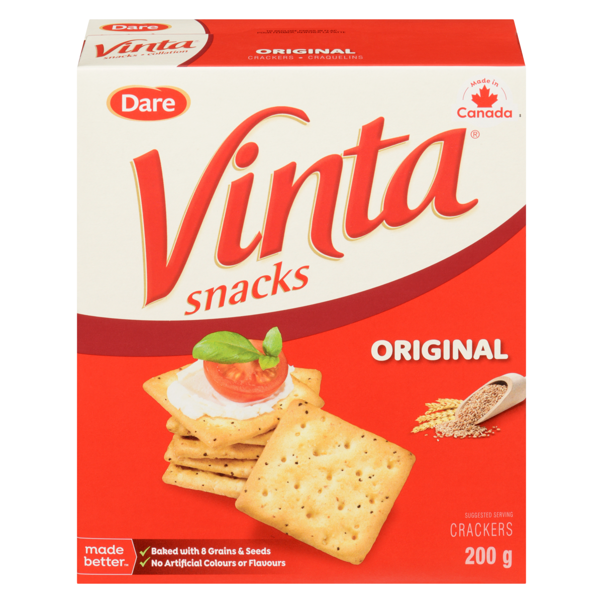 Dare Vinta Peanut-Free Crackers Original
