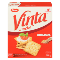 Dare Vinta Crackers Snacks Original 200 g, $1.50/100g