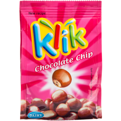 Klik Milk Chocolate Coated Chocolate Chip Biscuits 75 g, $7.33/100g