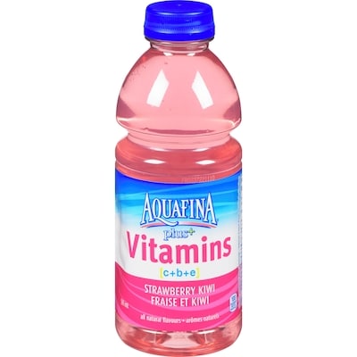 Aquafina Aquafina Plus Fraise et kiwi 591 ml, 0,42 $/100ml