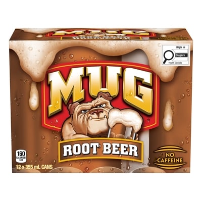 Mug Root Beer No Caffeine 12x355.0 ml, $0.21/100ml
