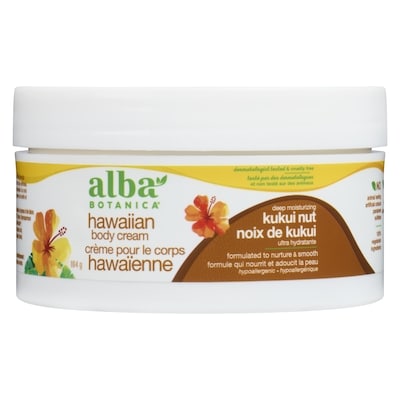 Hawaiian Body Cream Deep Moisturizing Kukui Nut