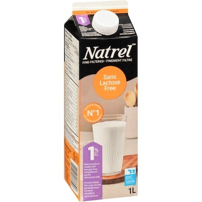 Produit laitier sans lactose 1% (1L)