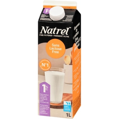 Produit laitier sans lactose 1% (1L)