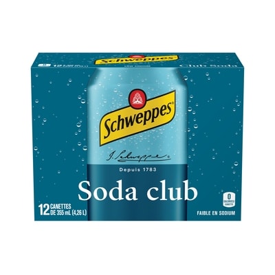 Schweppes Schweppes Soda Club 12x355.0 ml, 0,21 $/100ml