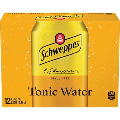 Schweppes Tonic Water 12x355.0 ml, $0.20/100ml