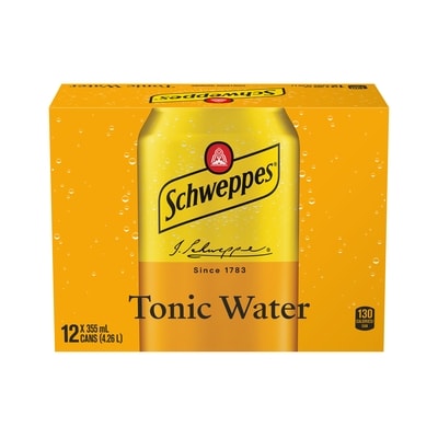 Schweppes Tonic Water 12x355.0 ml, $0.21/100ml