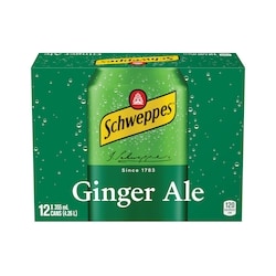 Schweppes Ginger Ale 12x355.0 ml, $0.21/100ml