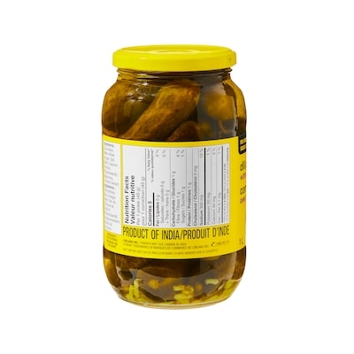 Cornichons à l’aneth avec ail